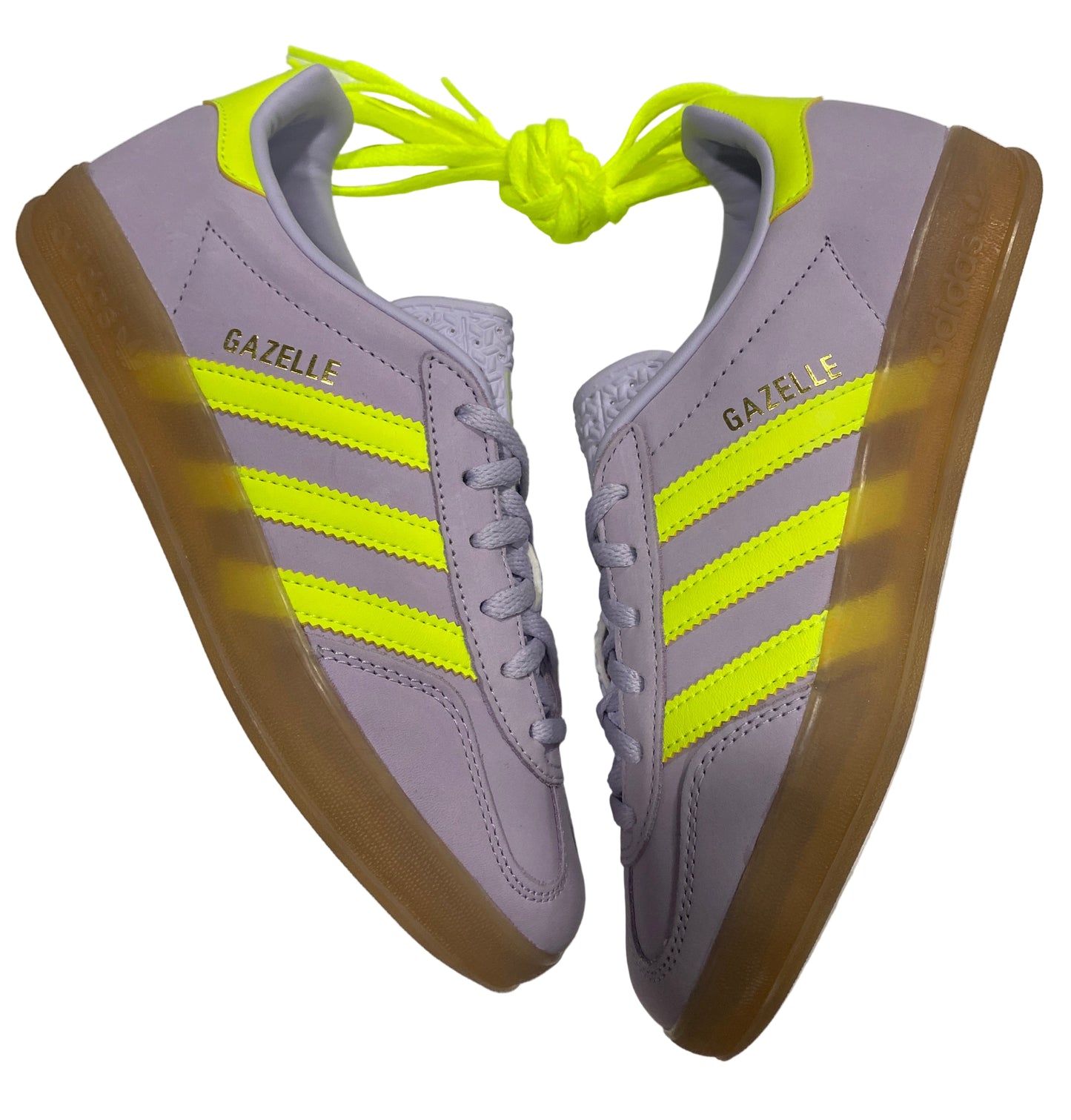 ADIDAS GAZELLE INDOOR SILVER DAWN SOLAR YELLOW