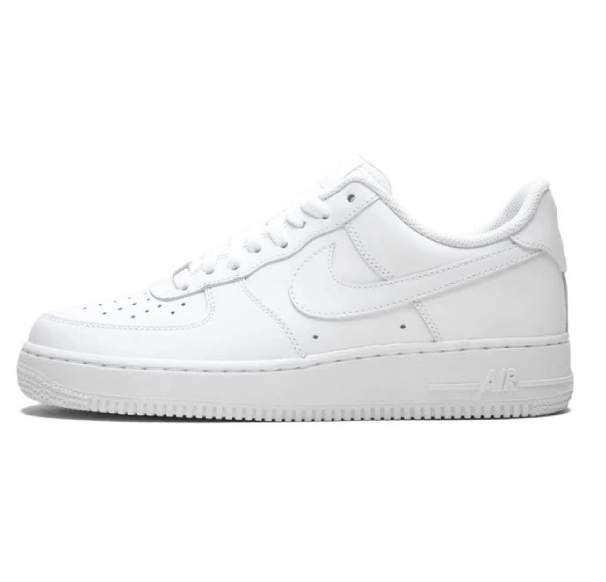 NIKE AIR FORCE 1 LOW TRIPLE WHITE (GS)
